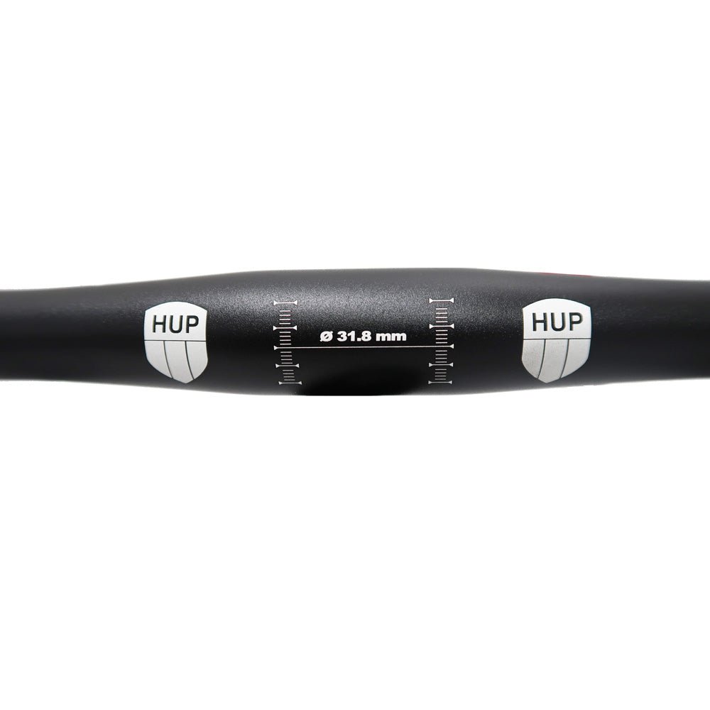 HUP 38cm Compact Drop Handlebars: Kids Road Race/Cyclocross Bikes