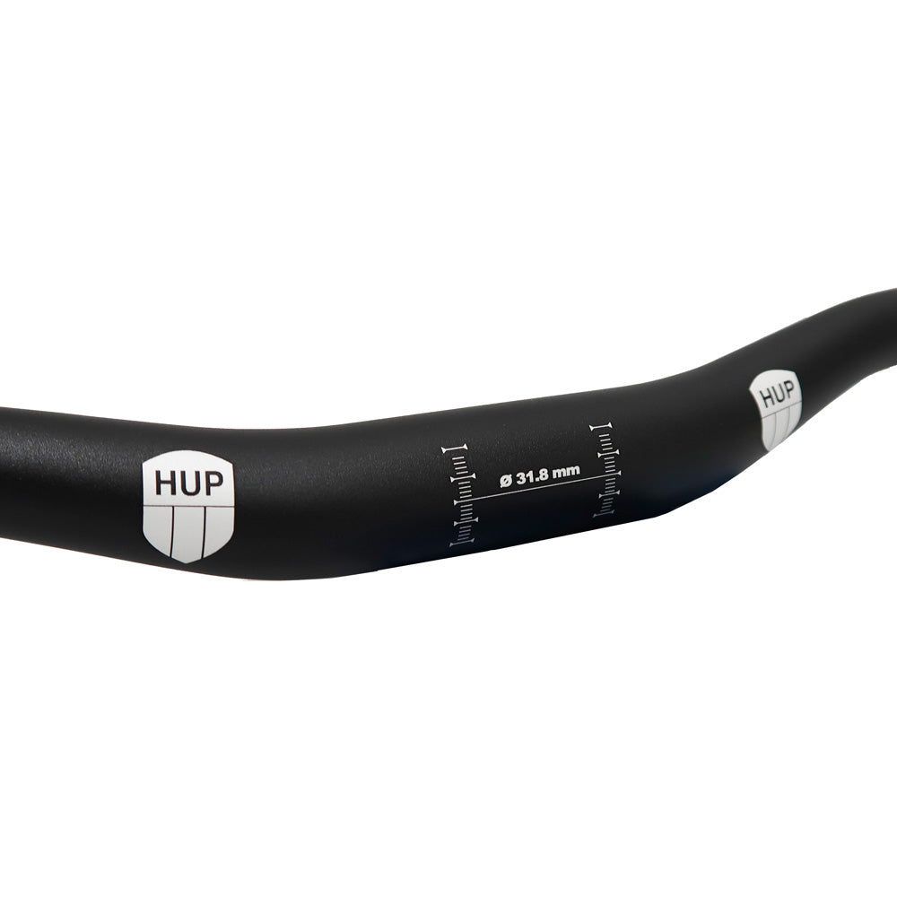 HUP 680mm MTB Riser 22.2mm Handlebars: Kids Cyclocross/MTB/Gravel/Tri Bikes