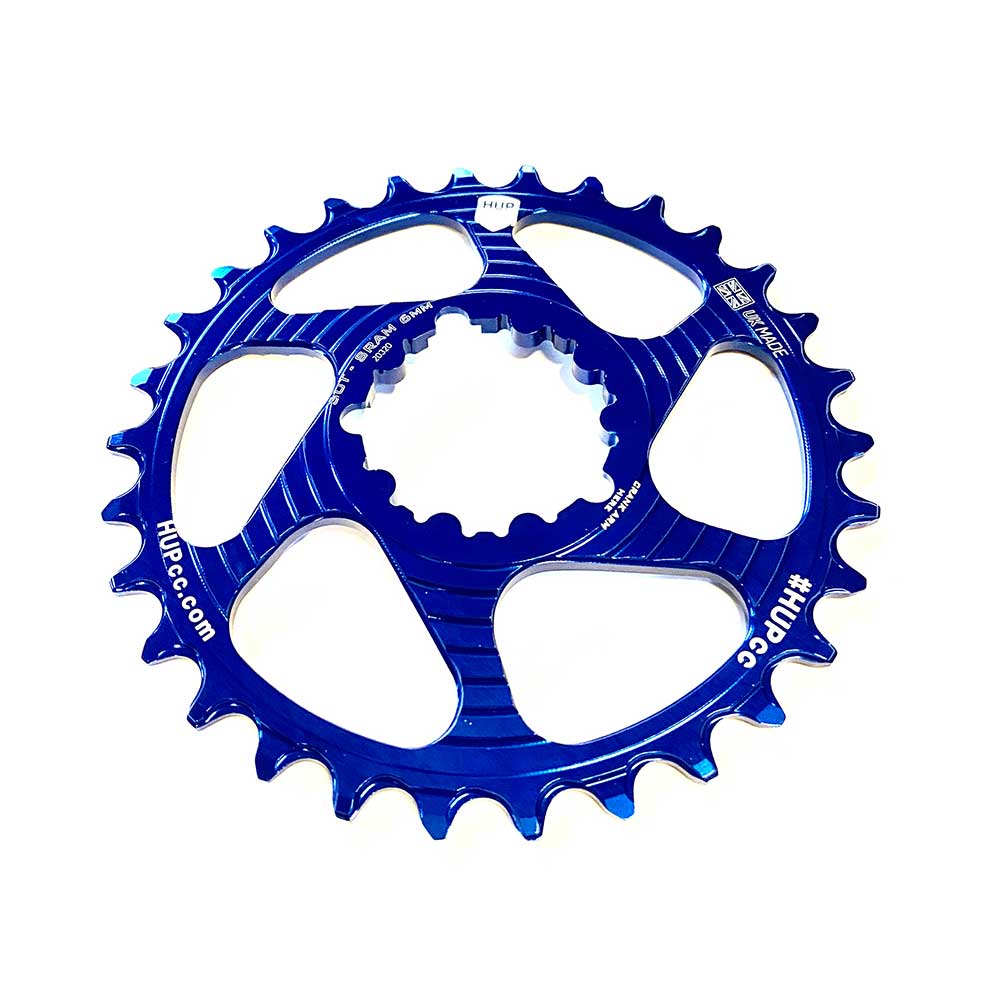 HUP DM SRAM 3-bolt 26T/28T/30T/32T/34T Narrow-Wide Chainrings