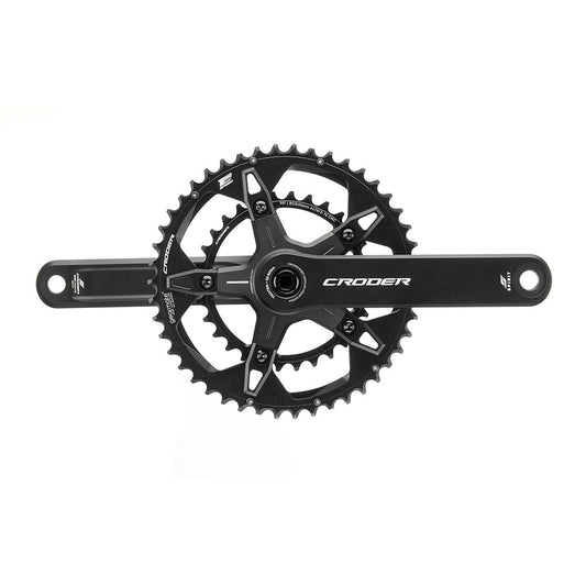 Croder Spirit Crankset - Double Chainrings - 5 arm